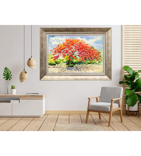 Gümüş Çerçeveli Tablo nb256