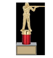 ODAK KUPA - Figürlü Kupalar - Atıcı Figürlü Kupalar FG-004 C - 23 cm