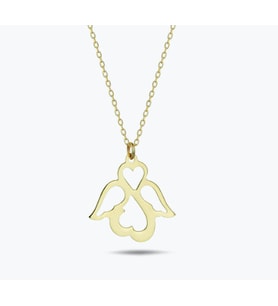 Peri 14 Ayar Altın Kolye