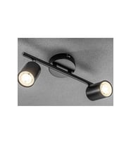 MAT SİYAH İKİLİ LED SPOT LED APLİK LED AVİZE GÜNIŞIĞI AMPULLÜ LED DUVAR APLİK