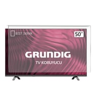 GRUNDIG 50GEU8910B TV EKRAN KORUYUCU - Grundig 50" inç 126 Ekran Koruyucu 50 GEU 8910 B