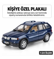 Bmw X5 (E53) Metal Araba 1:24 Mavi