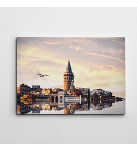 Galata Kulesi Kanvas Tablo