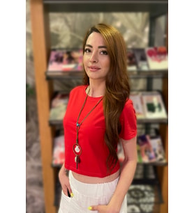 Kırmızı Renk Kısa T-shirt