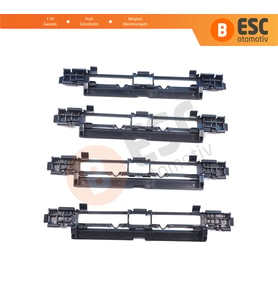 Opel Astra H 2004-2014 Zafira B 2005-2015 5187877 5187878  İçin 4 Adet Tavan Ray Oluk Çıta Kapağı