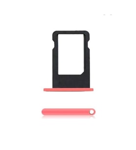 iPhone 5C Sim Yuvası Sim Kart Tepsisi Pembe