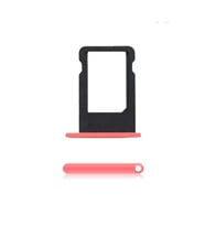 iPhone 5C Sim Yuvası Sim Kart Tepsisi Pembe