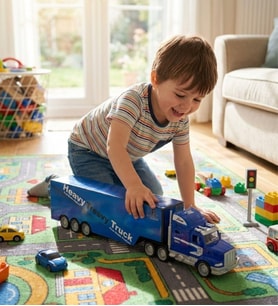 Fastronger Truck Force 1:32 Ölçekli Büyük Boy Konteynerli Oyuncak Tır