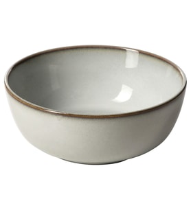 Seramik Kase, Gri, 14 cm