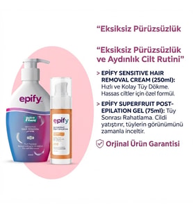 Özel Bakım Kombinasyonu 250 ml Pompalı Tüy Dökücü ve 75ml Bakım Jeli