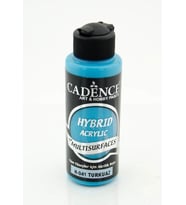 Cadence Hybrid Multisurface Akrilik Boya 120 ml. H-041 TURKUAZ 