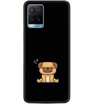 Vivo Y33S Kılıf Resimli Desenli Silikon Platinium Series Uyuyan Köpek 1875