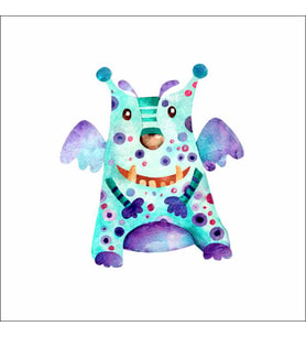 Sevimli Uzaylılar Sticker 2  Duvar Sticker 30x25 CM