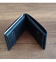 Sumerian Deri Kartlık Siyah (RFID Kart Koruma Hediye)
