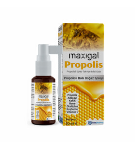 Maxigal Propolisli Ballı Boğaz Spreyi 30 ml