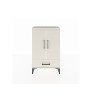Arges Komodin 2 Raflı Tek Çekmeceli 2 Kapaklı 60x30x96 Aytaşı-Aytaşı