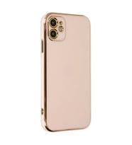Apple iPhone 12 Kılıf Volet Silikon - Pembe