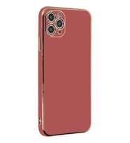 Mey İthalat® iPhone 11 Pro Max Kılıf Volet Silikon - Kırmızı