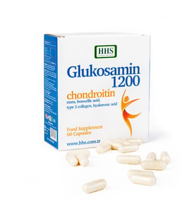 HHS Glucosamine Chondroitin MSM 1200 mg 60 Kapsül