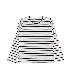 Civil Girls Kalın Çizgili 10-13 Yaş Sweatshirt - Ekru