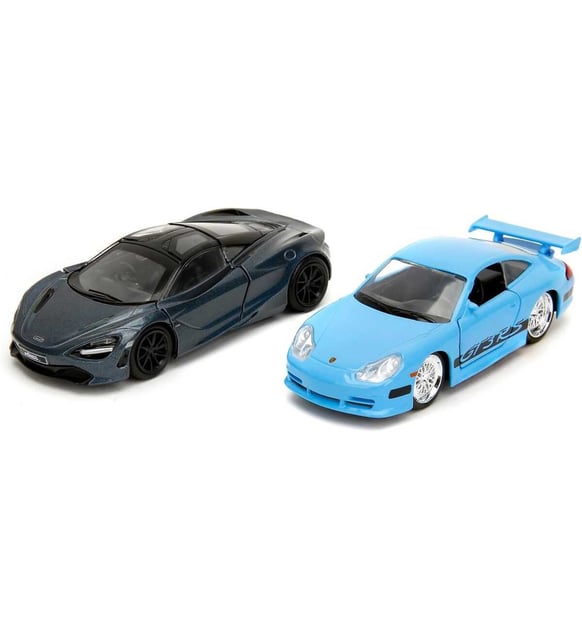 Jada 1/32 F&F Legacy Series Porsche 911 GT3 RS (996) / McLaren 720S