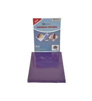 Bafix A-4 Pvc Cilt Kapağı 160 Micron Mat Mor 100 Lü (1 Paket 100 Adet)