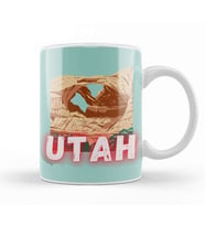 Utah vintage Kupa Bardak Porselen