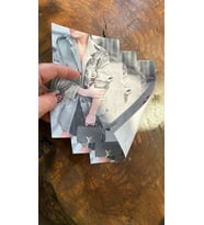 MERDİVEN KÖŞELİ KIZ GÖRSELLİ ARMA DİKİŞ APLİKE 21X18 CM