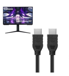 Hdmi Kablo 1.5mt 4K Full HD Premium Yüksek Hızlı Samsung Monitör Görüntü Kablosu (Siyah)