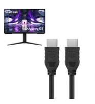Hdmi Kablo 1.5mt 4K Full HD Premium Yüksek Hızlı Samsung Monitör Görüntü Kablosu (Siyah)