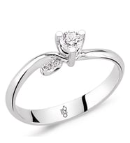 Romeo Pırlanta 0.20 Ct Tektaş Yüzük RM20059 (Çok Renkli)