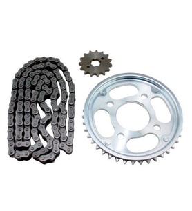HONDA CBF 150 UYUMLU ÖN-ARKA DİŞLİ ZİNCİR SET 428H 128L 15-42T NCR