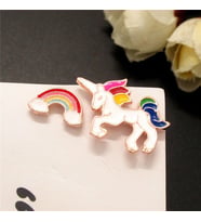 Unicorn Tasarımlı Çocuk Küpe