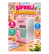 Çocuk Elektronik Kumbara – Şifreli Güvenlik ve Otomatik Para Çekme