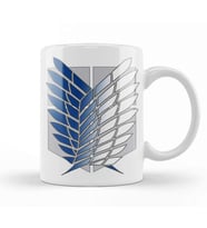 Tapestry Design Tags Attackontitanmikas Wings of Freedom Kupa Bardak Porselen