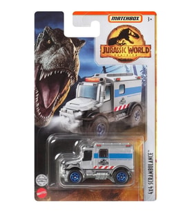 Matchbox Jurassic World 4x4 Scrambulance FMW90 HBH08