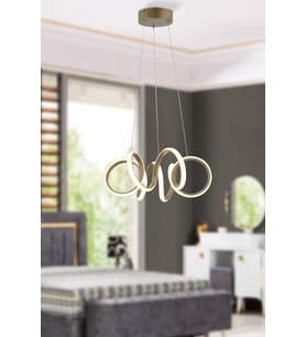 Eskitme Modern Sarkıt Led Avize, Salon, Mutfak ve Oda Aydınlatması