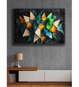 Koç stüdyo Modern tasarım kanvas tablo 50x70 (Çok Renkli)