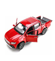 Welly Koleksiyon 1 / 24 Ölçek Mercedes X Class Kırmızı Arazi Aracı Model Metal Araba
