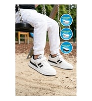 Cool Stella F Beyaz-Pudra Unisex Çocuk Spor Ayakkabı