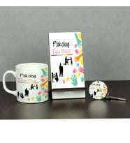 Psikolog Üçlü Set (Kupa + Telefon Standı + Anahtarlık) 002