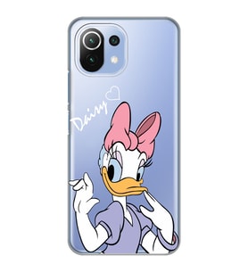 Xiaomi Mi 11 Lite Uyumlu Ördek Desenli Şeffaf Telefon Kılıfı