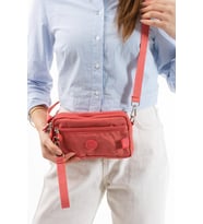 Klinkır Kumaş Mini Çapraz Askılı Kadın Çanta Yağmur Geçirmez El Askılı Çanta 20*10 Cm Mega Bag