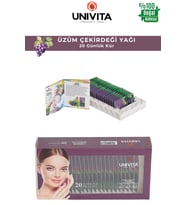 %100 Doğal Katkısız 80ml Üzüm Çekirdeği Yağı - 20 Günlük Bakım Kürü ( 4ml x 20 )