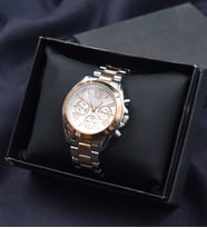 Spectrum Metal/Rose Gold Detaylı Kadın Kol Saati