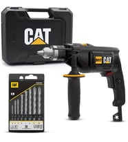 CAT DX17.1 750Watt 13mm Profesyonel Darbeli Matkap + 8 Parça Aksesuar