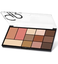 Golden Rose Yüz & Göz Paleti - City Style Face & Eye Palette No01 Warm Nude