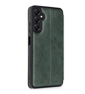 Samsung Galaxy A35 5g Kılıf Flip Cover - Koyu Yeşil