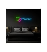 Pharmacy Yazılı ve Şekilli Neon Tabela