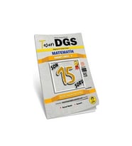 Tasarı DGS Matematik Son 15 Garanti Serisi 4